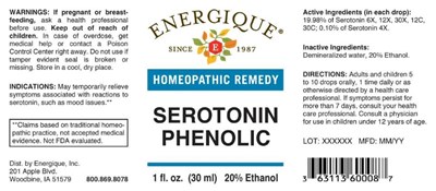 Enrg0532 Serotonin Phenolic 11 17 21
